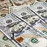 A close-up view of United States hundred-dollar bills.